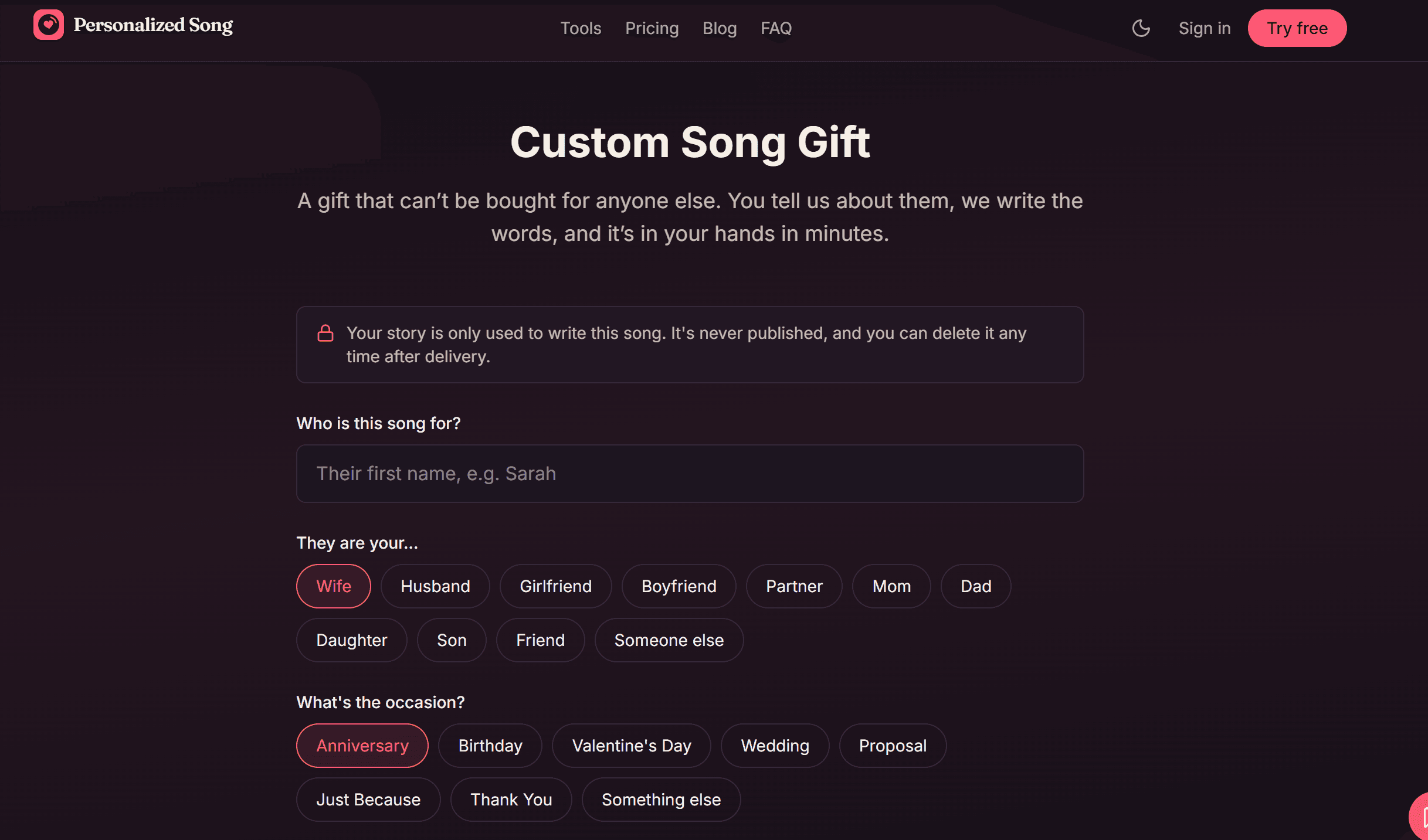 How to Say Thank You With a Personalized Song (For the People Words Aren't Enough For)